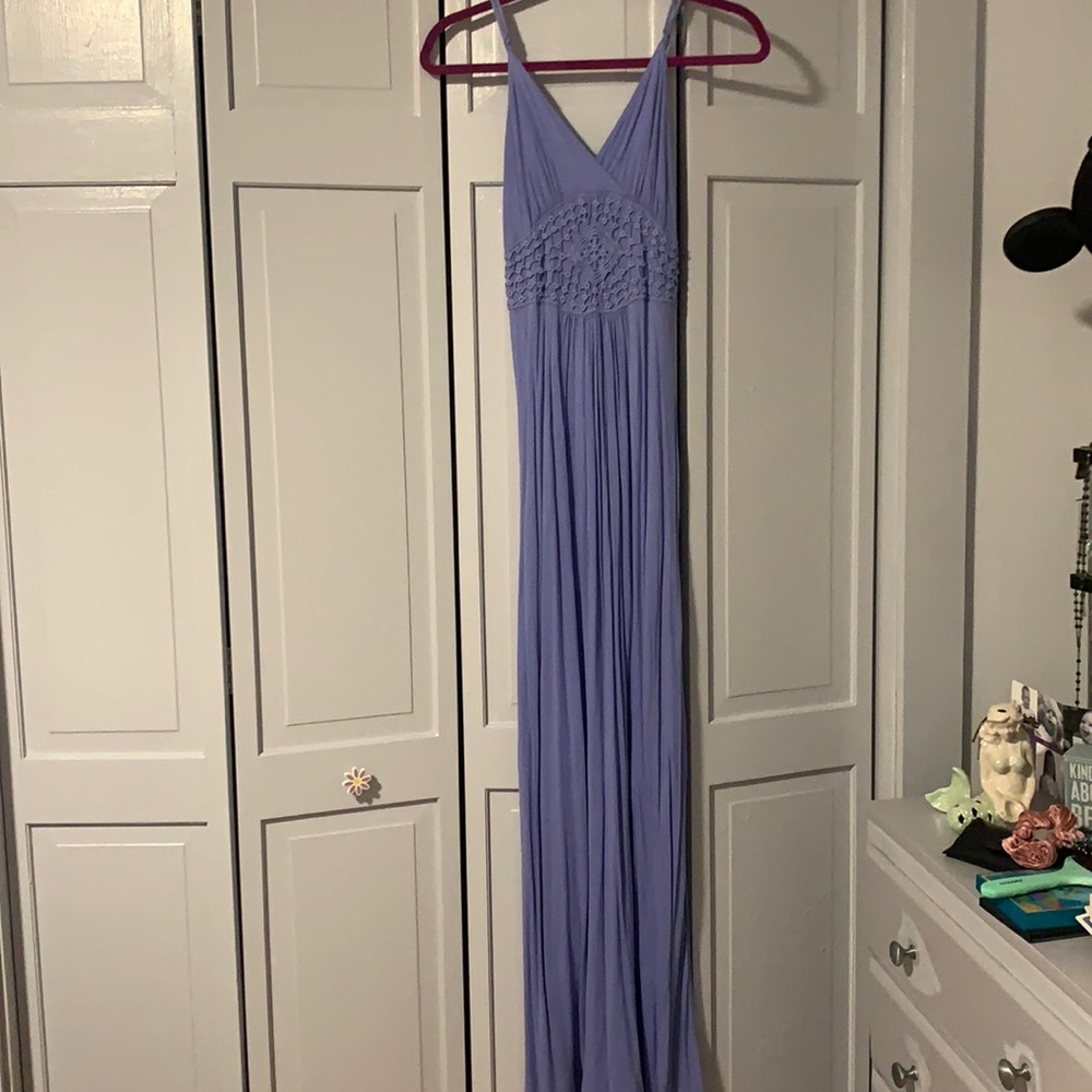Size medium lilac maxi dress